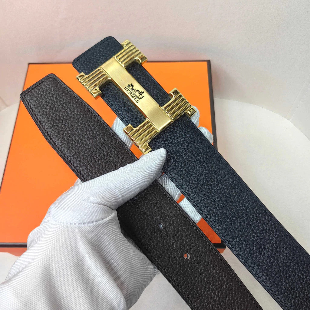 Hermès Constance Belt H Guillochée Buckle 38 mm