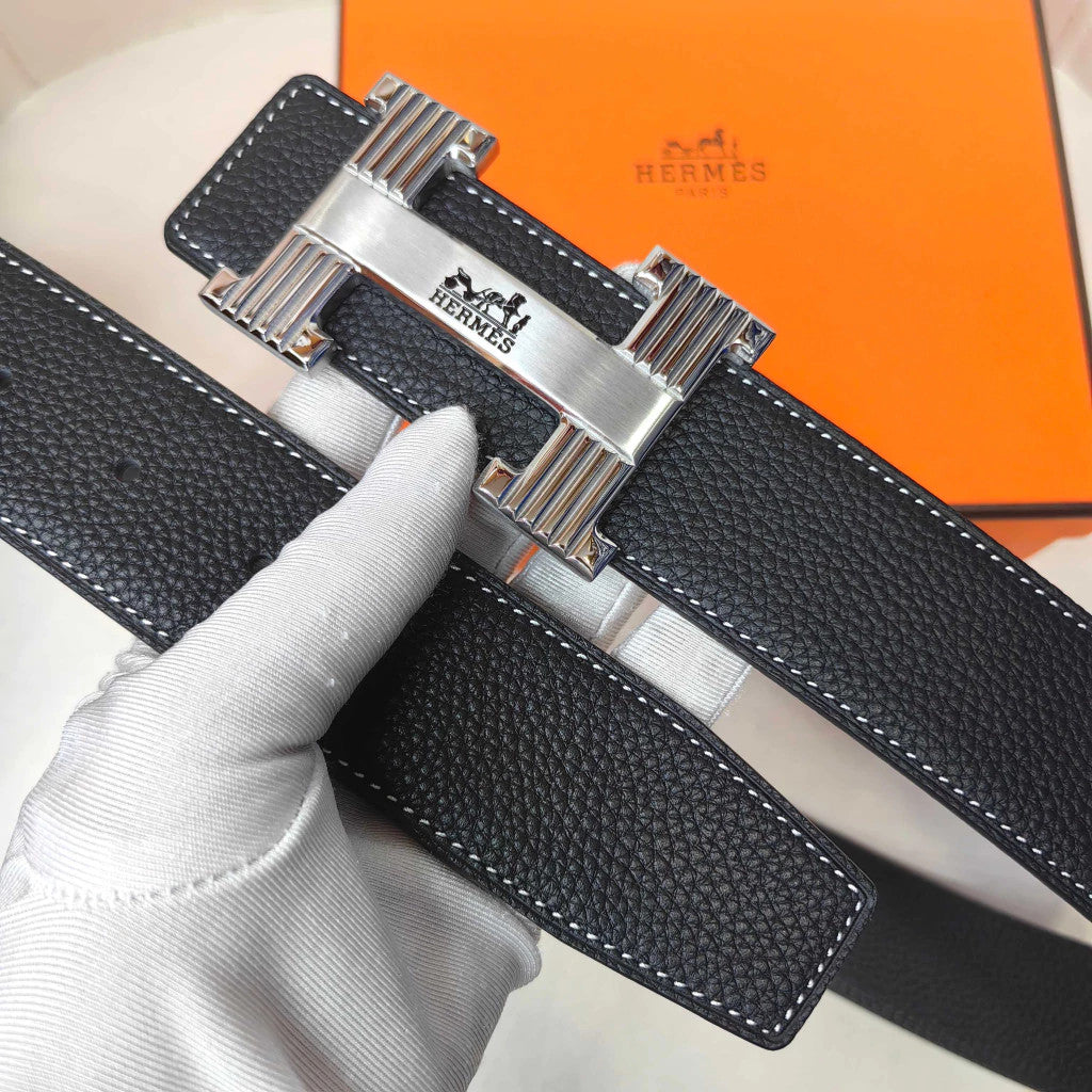 Hermès Constance Belt H Guillochée Buckle 38 mm