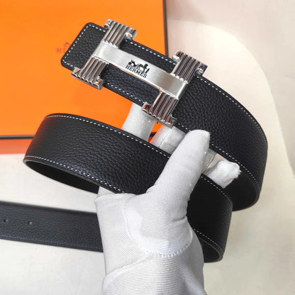 Hermès Constance Belt H Guillochée Buckle 38 mm