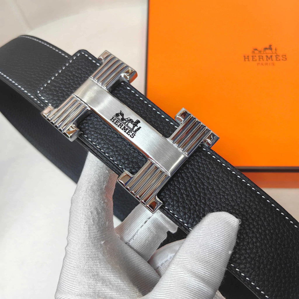 Hermès Constance Belt H Guillochée Buckle 38 mm