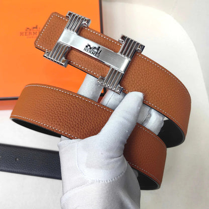 Hermès Constance Belt H Guillochée Buckle 38 mm