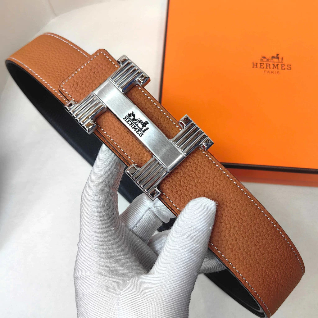 Hermès Constance Belt H Guillochée Buckle 38 mm