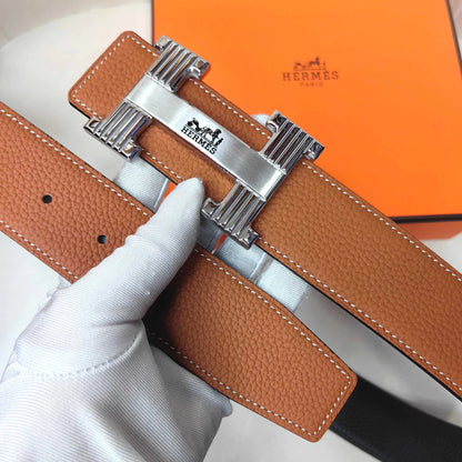 Hermès Constance Belt H Guillochée Buckle 38 mm