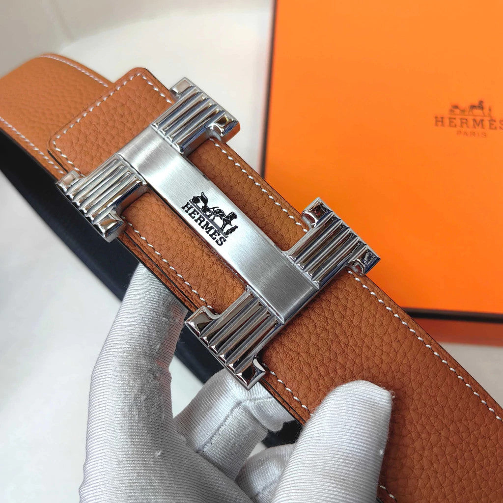 Hermès Constance Belt H Guillochée Buckle 38 mm