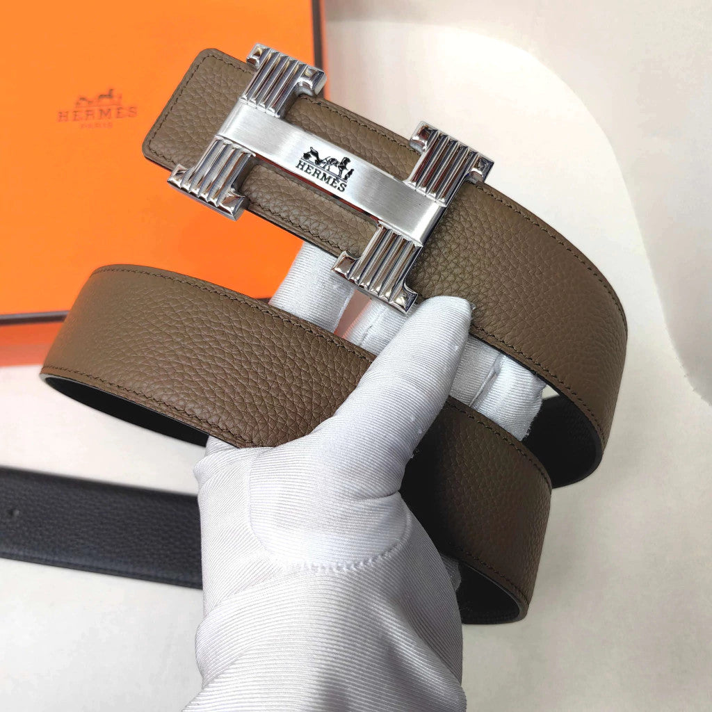 Hermès Constance Belt H Guillochée Buckle 38 mm