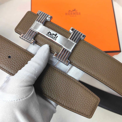 Hermès Constance Belt H Guillochée Buckle 38 mm