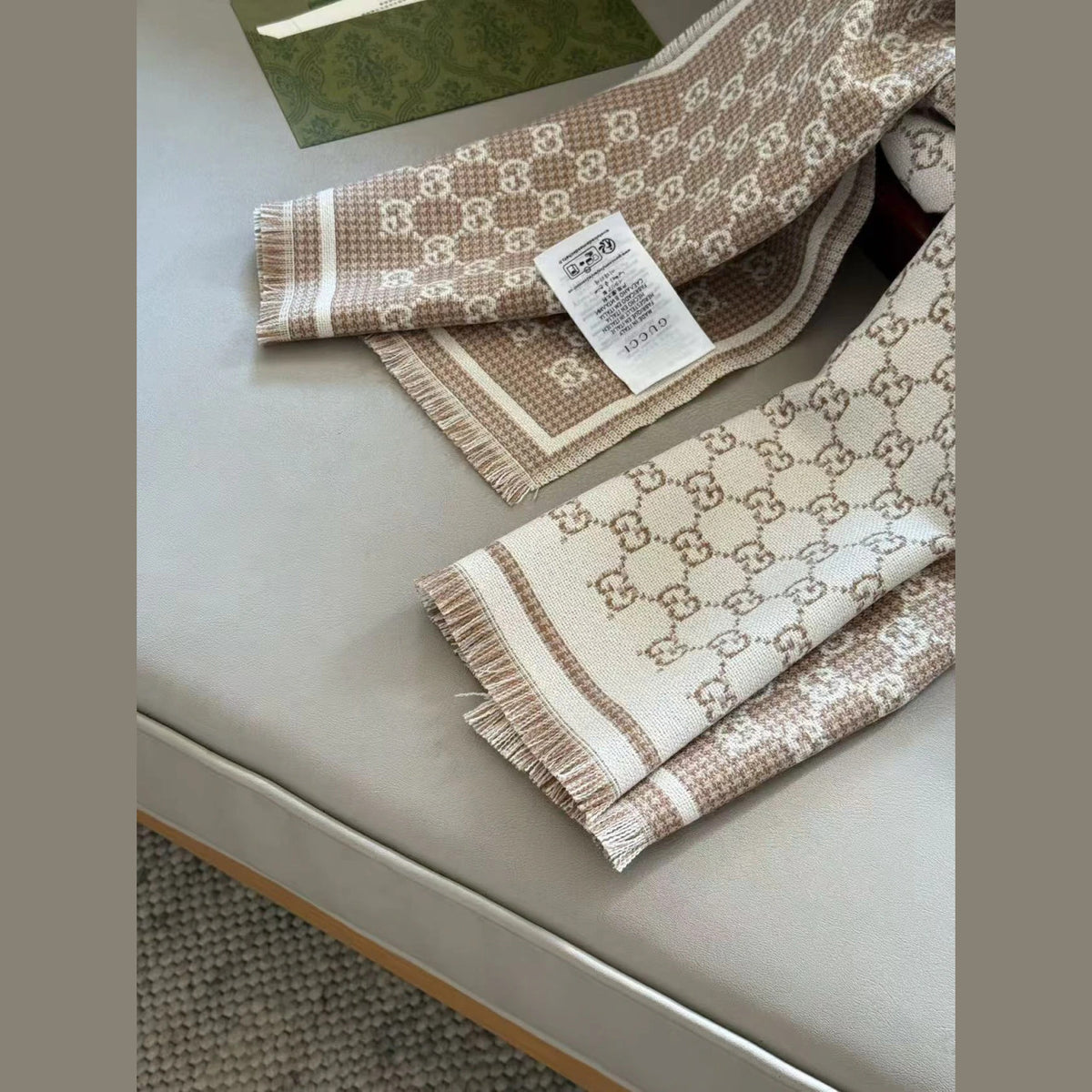 Gucci Jacquard Scarf