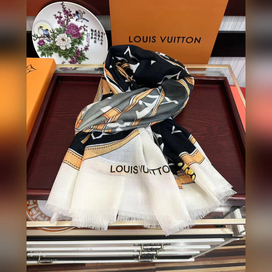 Louis Vuitton Bandeau Scarf Monogram Confidential