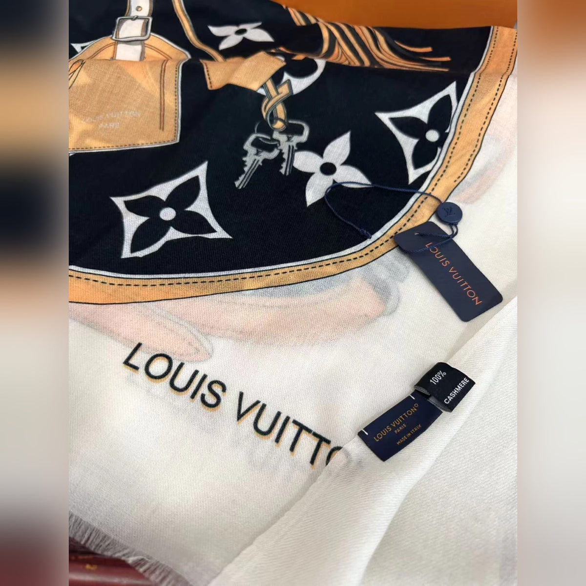 Louis Vuitton Bandeau Scarf Monogram Confidential