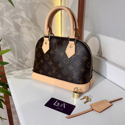 Louis Vuitton Alma BB Monogram 9.3" (23.5 cm)