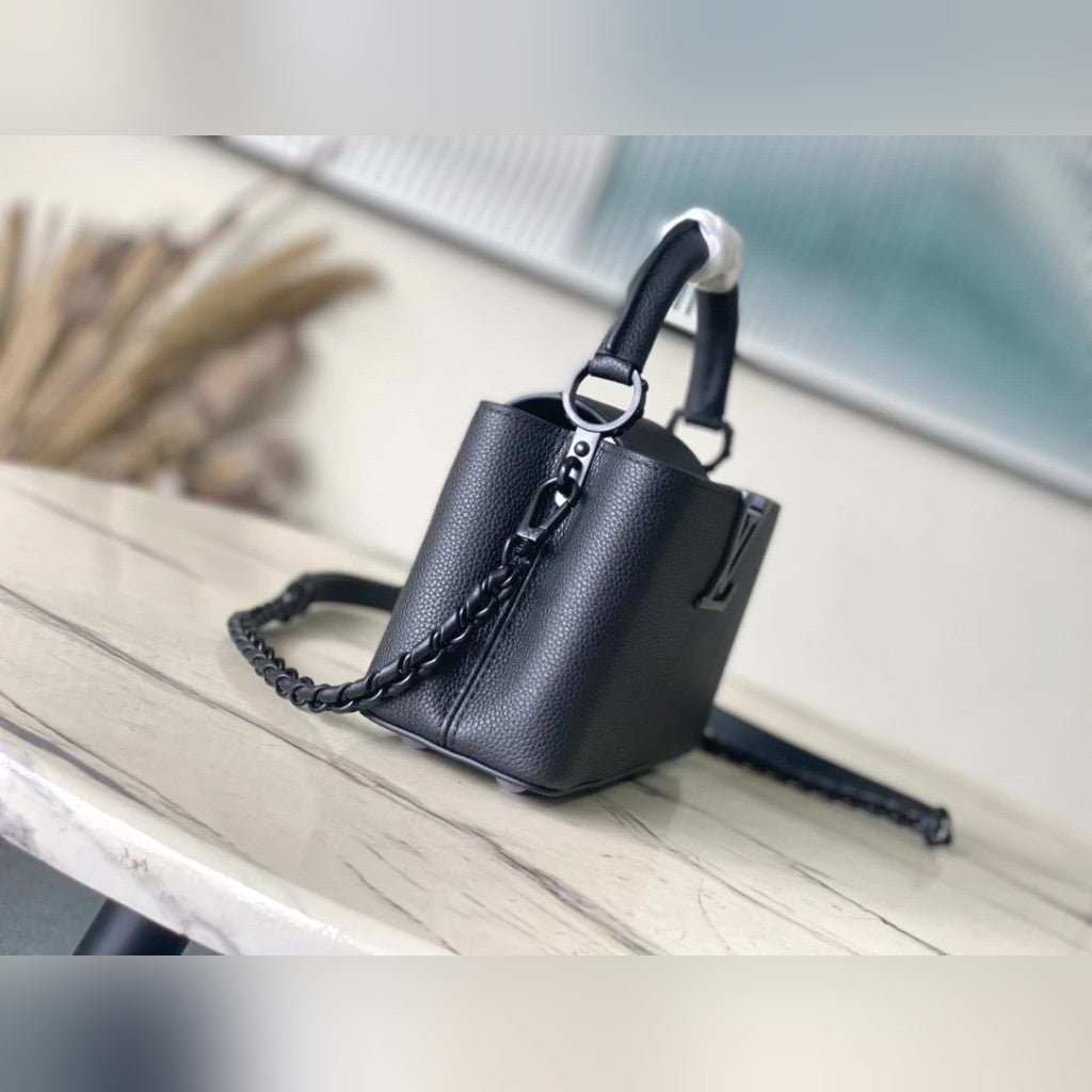 Louis Vuitton Capucines East West Mini 8.7" (22 cm)
