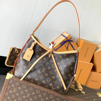 Louis Vuitton Carry All Monogram 12.6" (32 cm)