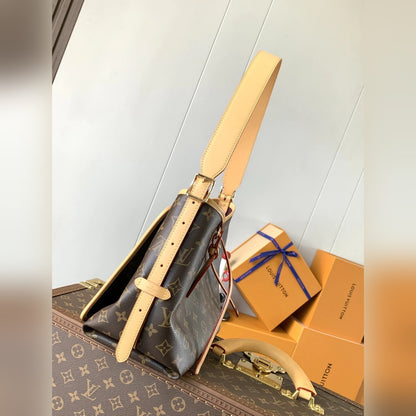 Louis Vuitton Carry All Monogram 12.6" (32 cm)