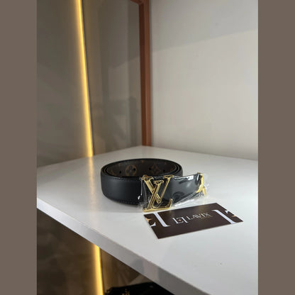 Louis Vuitton Pretty Reversible Belt Black 30 mm