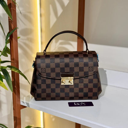 Louis Vuitton Croisette Damier Ébène 9.8" (25 cm)