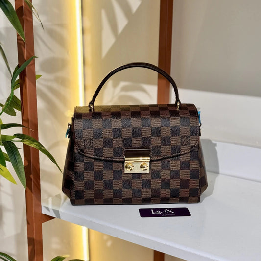 Louis Vuitton Croisette Damier Ébène 9.8" (25 cm)