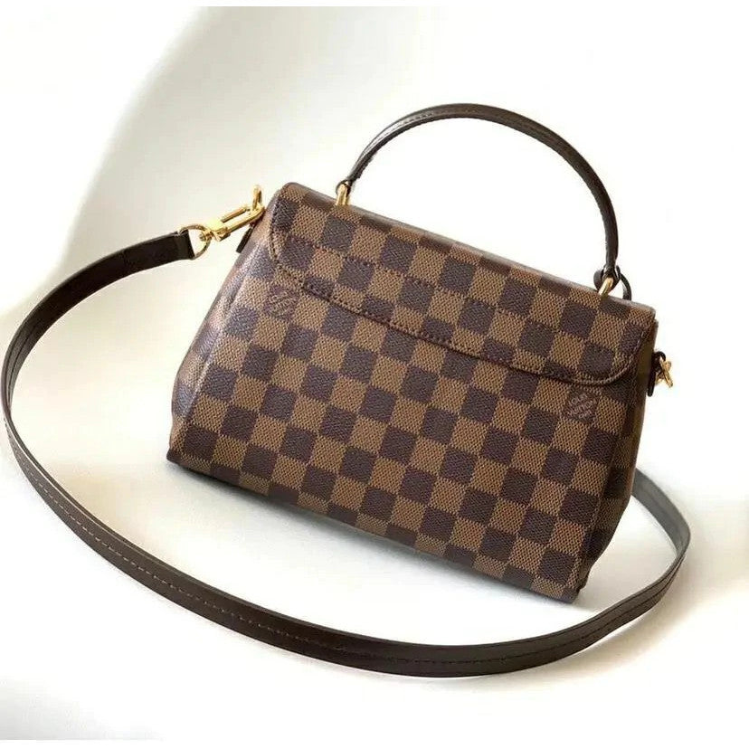 Louis Vuitton Croisette Damier Ébène 9.8" (25 cm)