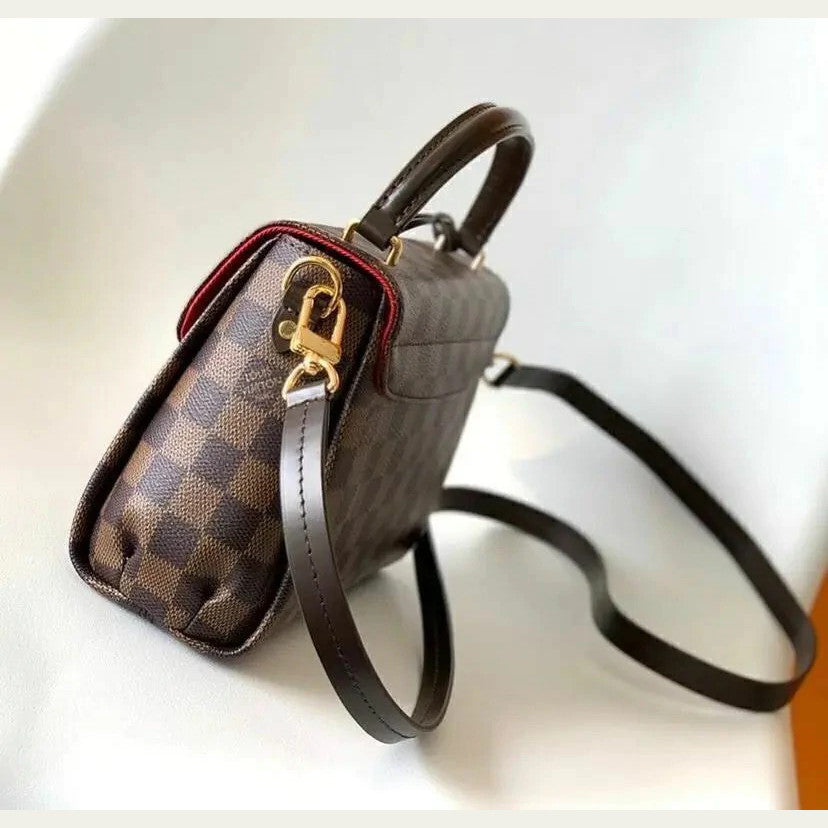 Louis Vuitton Croisette Damier Ébène 9.8" (25 cm)