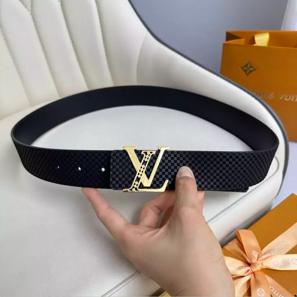 Louis Vuitton LV Initiales Trama Belt 40 mm
