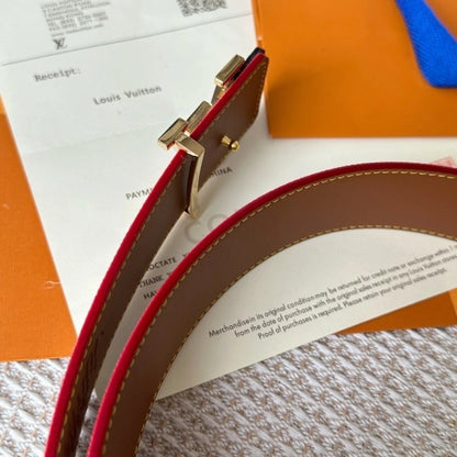 Louis Vuitton LV Initiales Watercolor Belt 40 mm