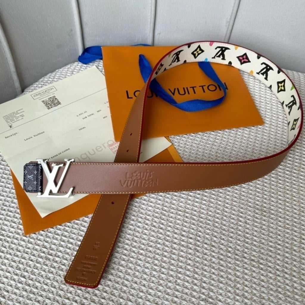Louis Vuitton LV Initiales Watercolor Belt 40 mm