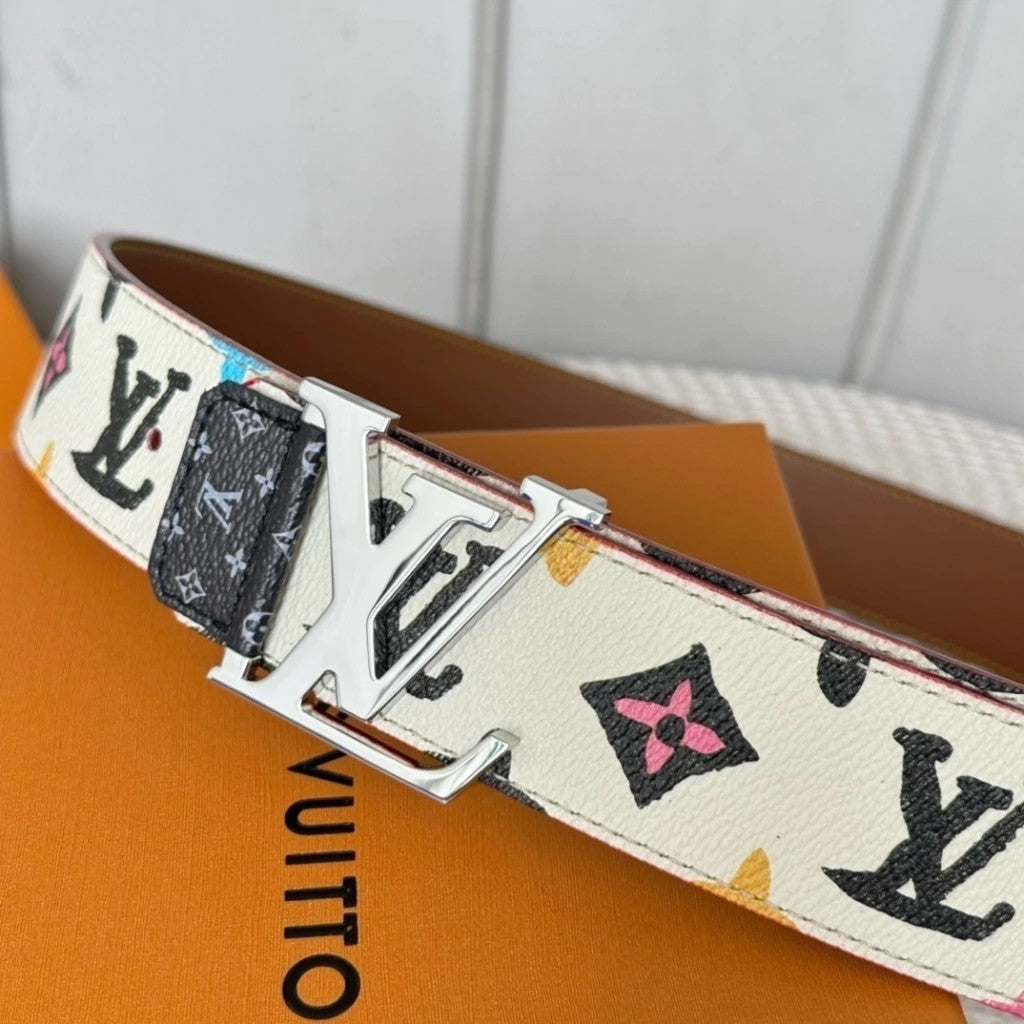 Louis Vuitton LV Initiales Watercolor Belt 40 mm