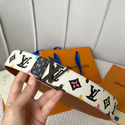 Louis Vuitton LV Initiales Watercolor Belt 40 mm