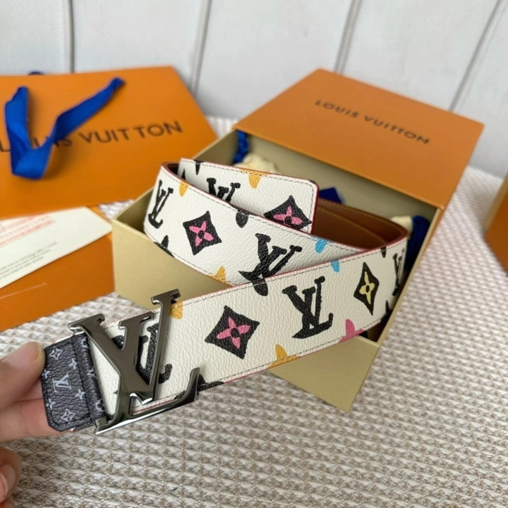 Louis Vuitton LV Initiales Watercolor Belt 40 mm
