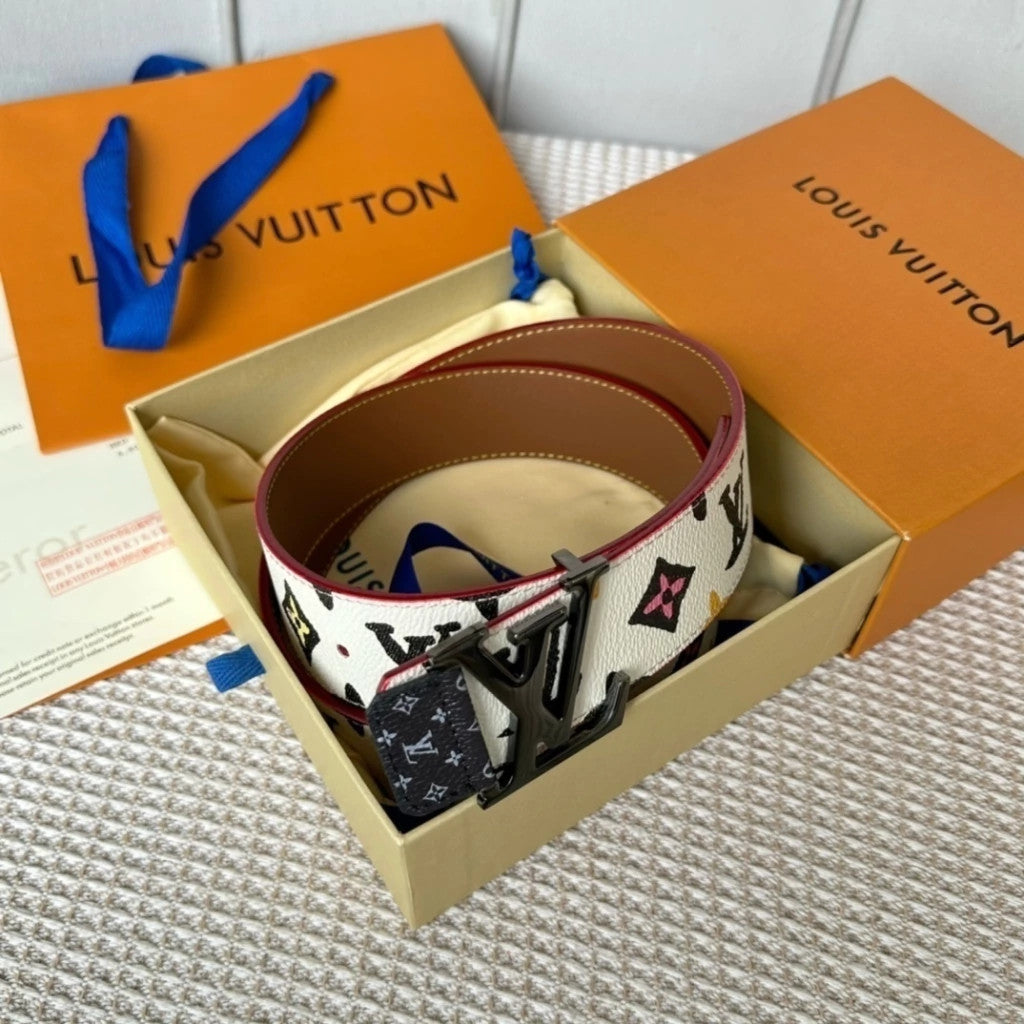 Louis Vuitton LV Initiales Watercolor Belt 40 mm