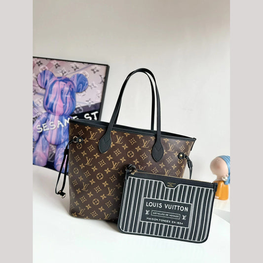 Louis Vuitton Neverfull Inside Out MM Monogram 12.2" (31 cm)