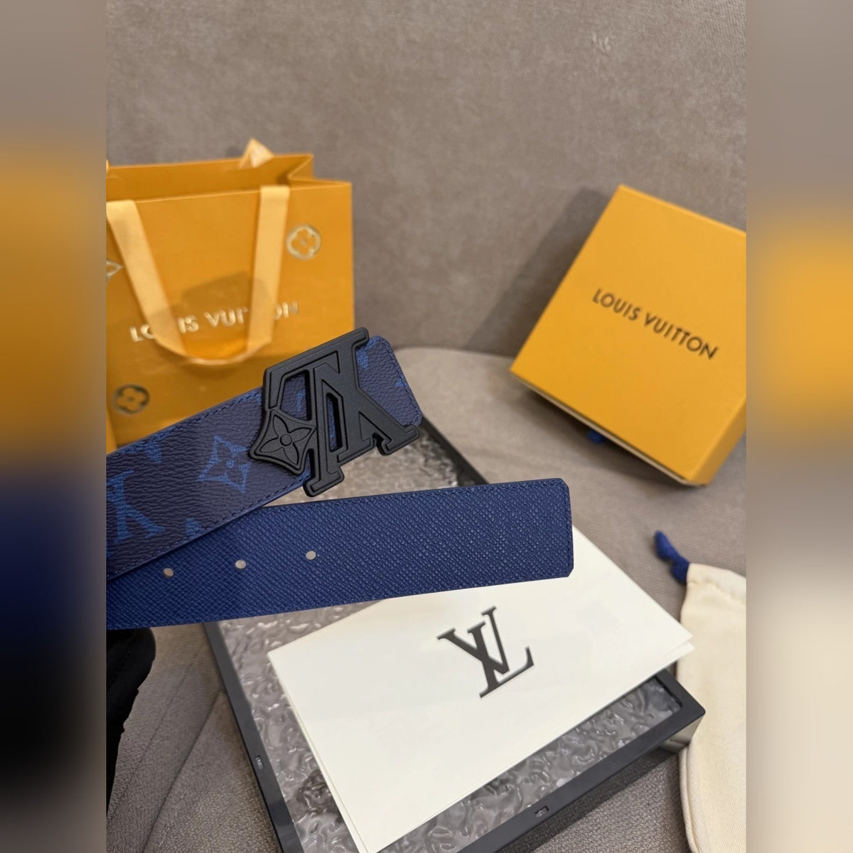 Louis Vuitton Pyramide Belt 40 mm