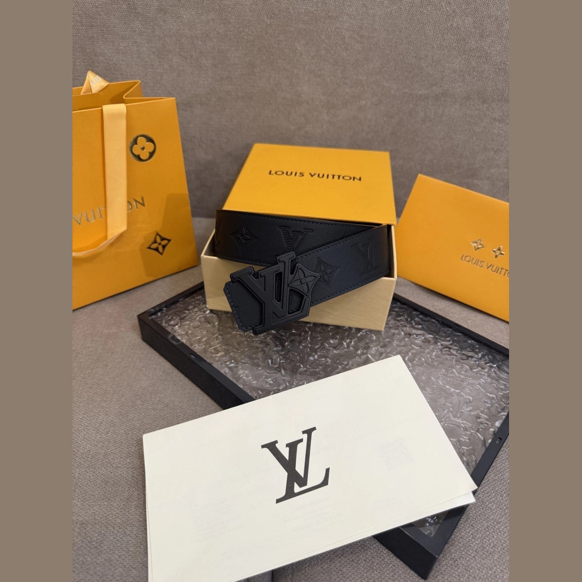 Louis Vuitton Pyramide Belt 40 mm