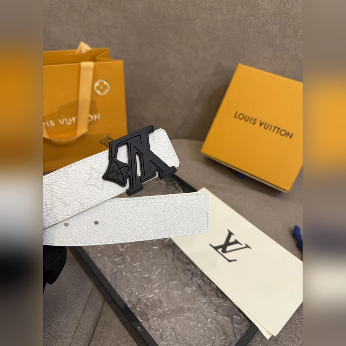 Louis Vuitton Pyramide Belt 40 mm