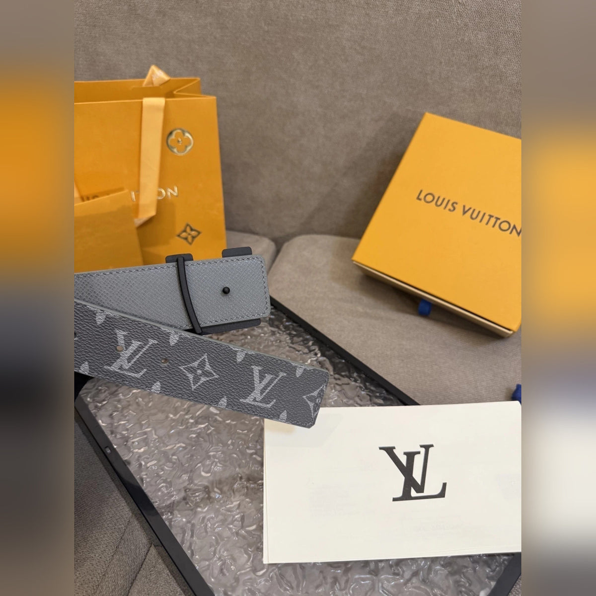 Louis Vuitton Pyramide Belt 40 mm