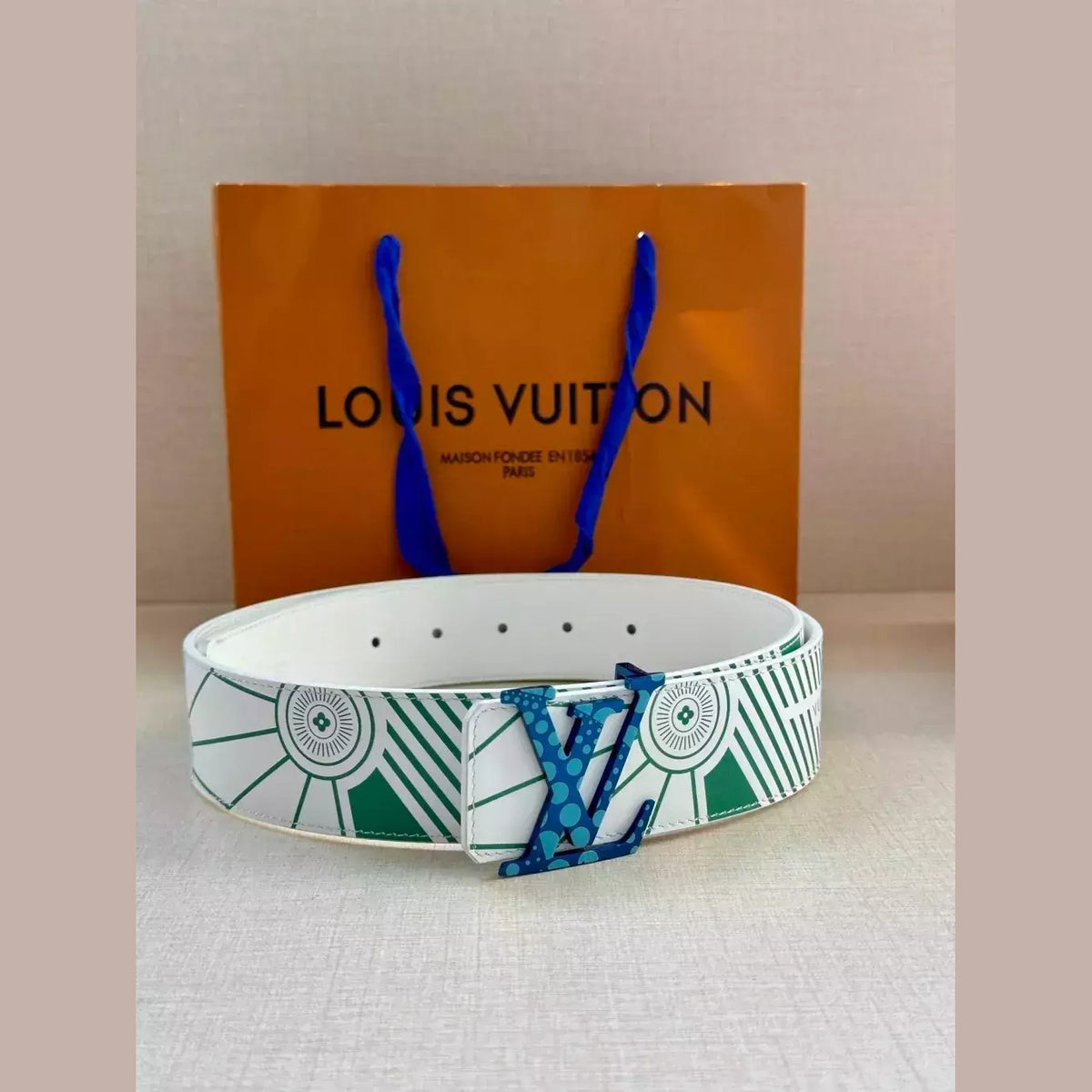 Louis Vuitton LV Imprint Reversible Belt 40 mm