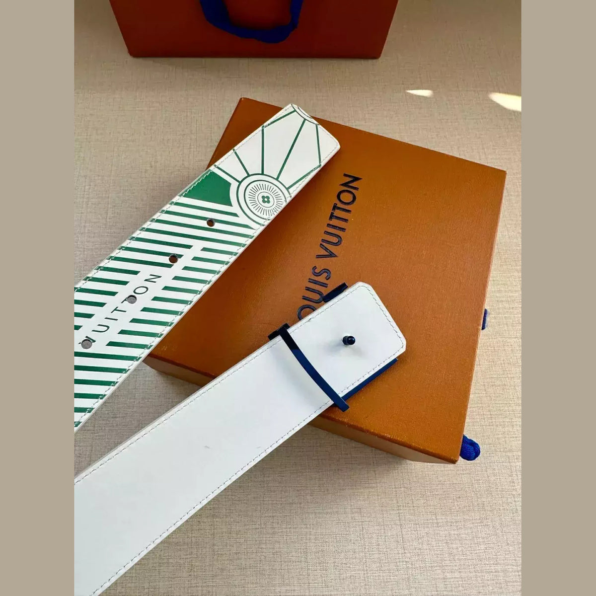 Louis Vuitton LV Imprint Reversible Belt 40 mm