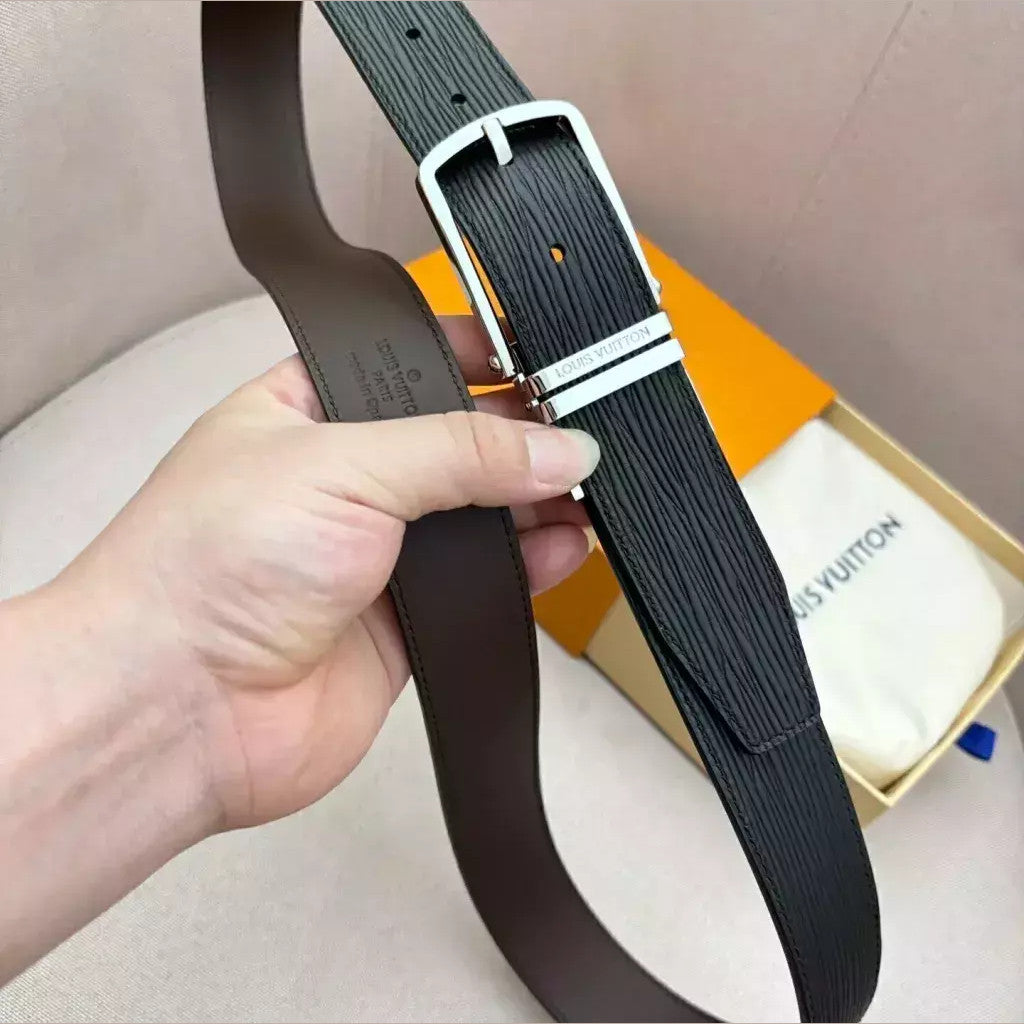 Louis Vuitton Textured Reversible Belt 35 mm