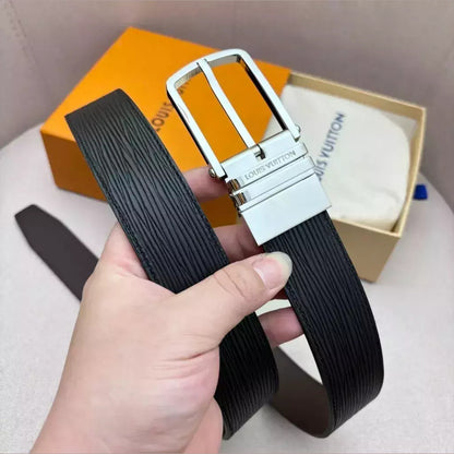 Louis Vuitton Textured Reversible Belt 35 mm