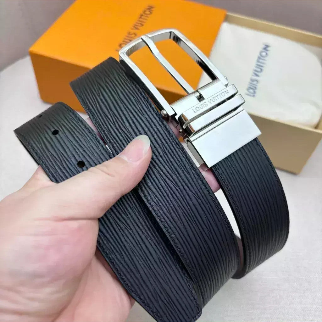 Louis Vuitton Textured Reversible Belt 35 mm