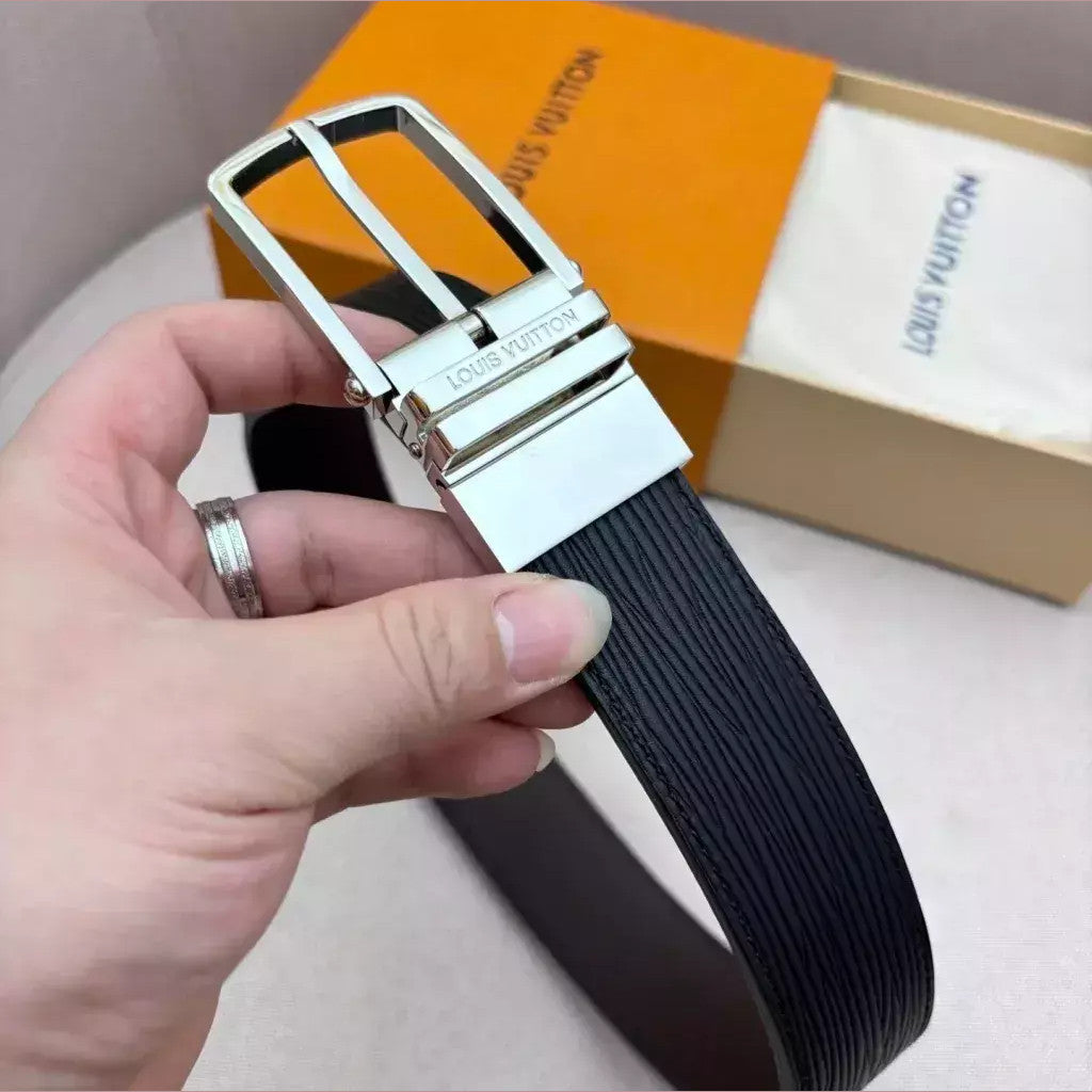 Louis Vuitton Textured Reversible Belt 35 mm