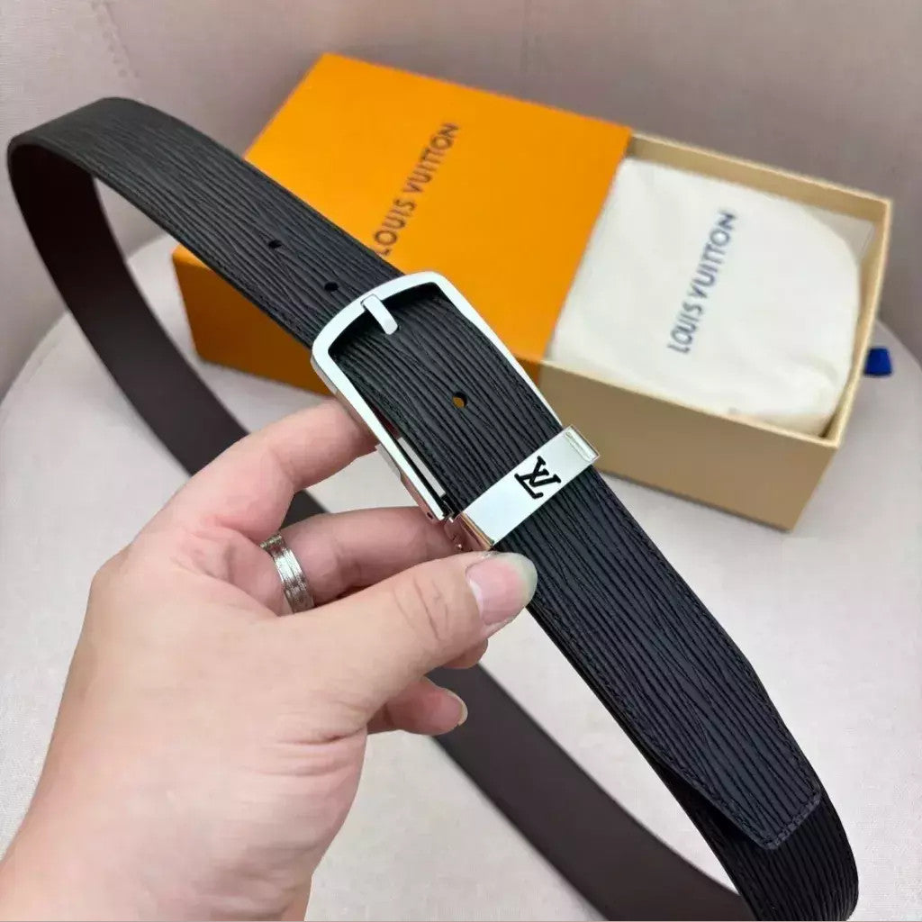 Louis Vuitton Textured Reversible Belt 35 mm