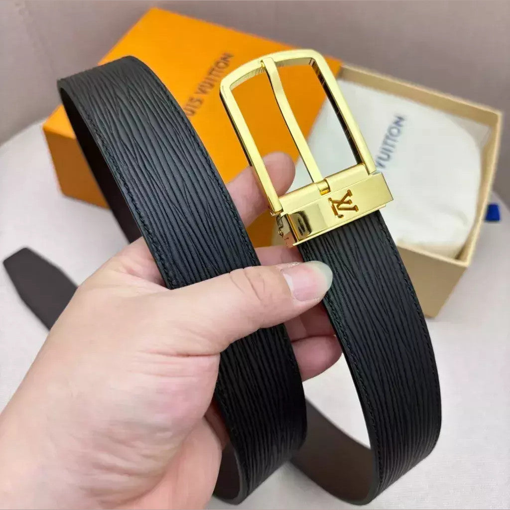 Louis Vuitton Textured Reversible Belt 35 mm