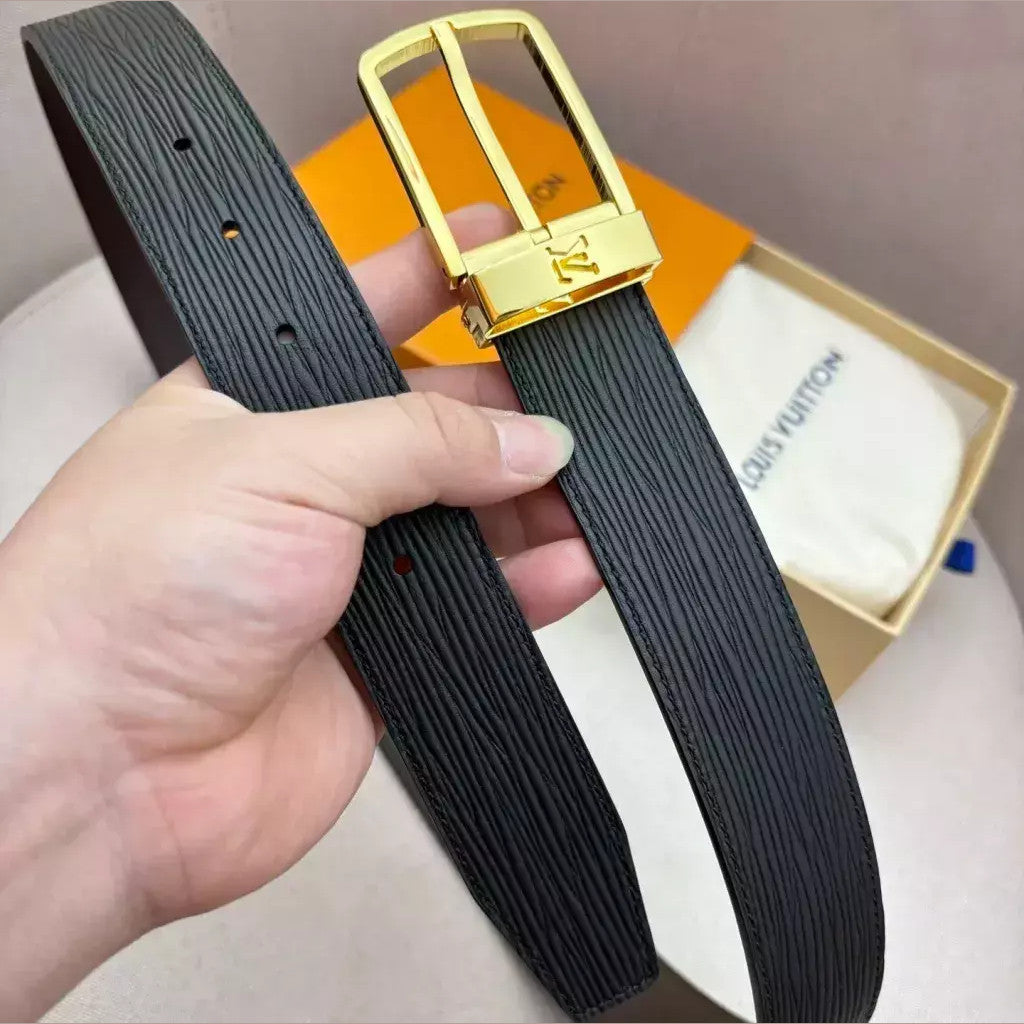 Louis Vuitton Textured Reversible Belt 35 mm