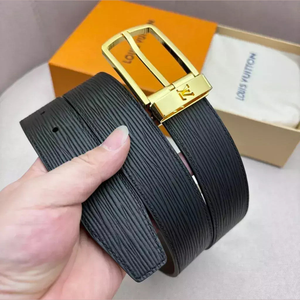 Louis Vuitton Textured Reversible Belt 35 mm