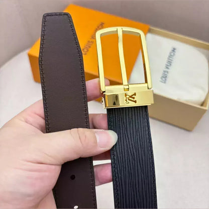 Louis Vuitton Textured Reversible Belt 35 mm