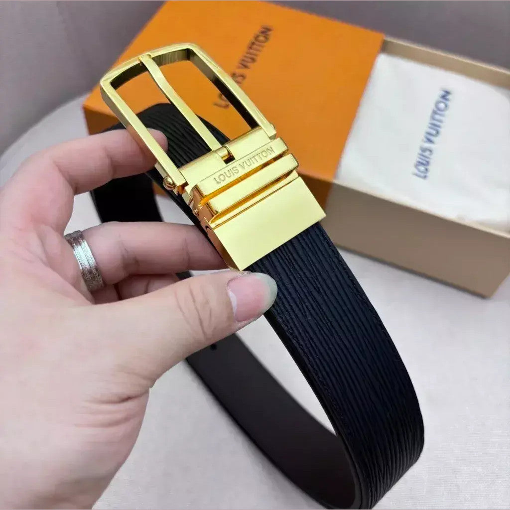 Louis Vuitton Textured Reversible Belt 35 mm