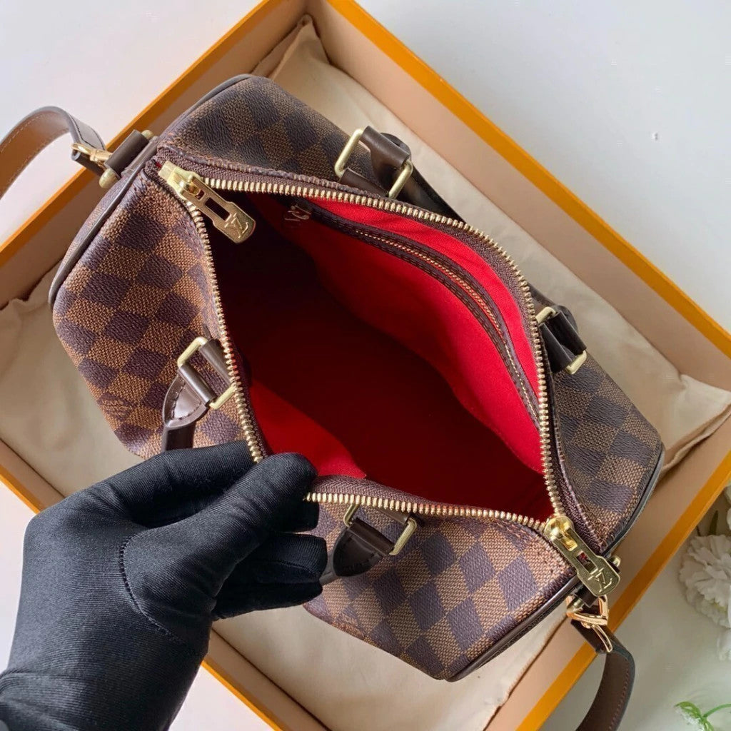 Louis Vuitton Speedy 25 Damier Ébène 9.8" (25 cm)
