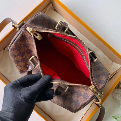 Louis Vuitton Speedy 25 Damier Ébène 9.8" (25 cm)