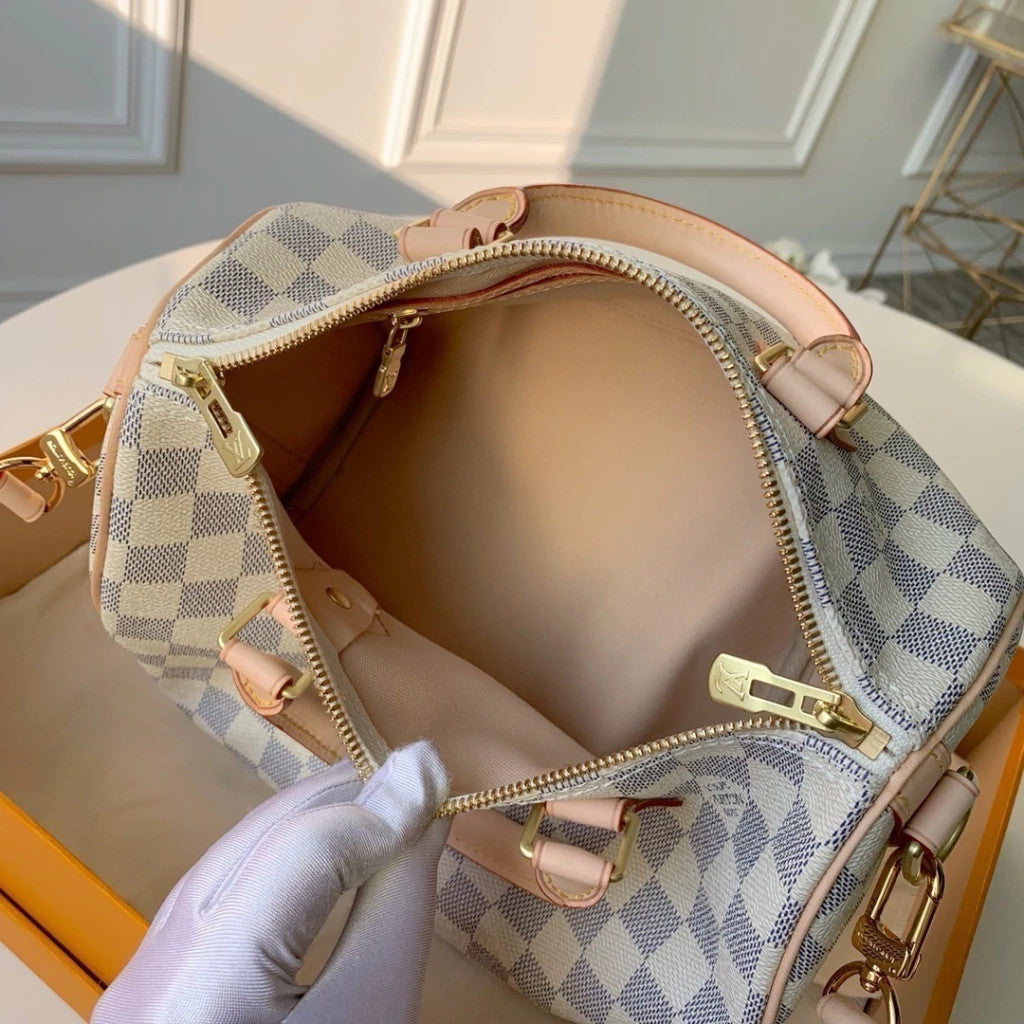 Louis Vuitton Speedy 25 Damier Azur 9.8" (25 cm)