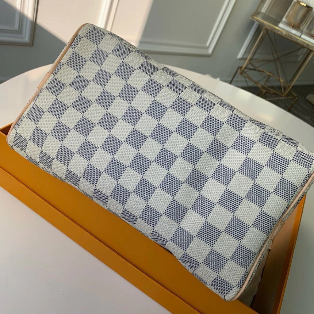 Louis Vuitton Speedy 25 Damier Azur 9.8" (25 cm)